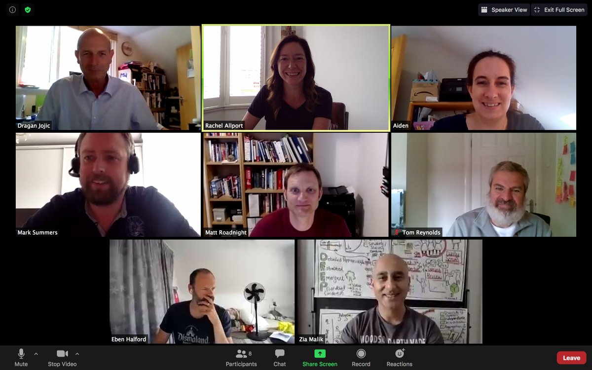 Great to get the team together (online) for our quarterly offsite catch up to review and plan for the months ahead. Lots of discussion on how we can pivot for the 'new normal' and brainstorming ideas for new offerings for our clients. #onlinecourses #newnormal #agileways