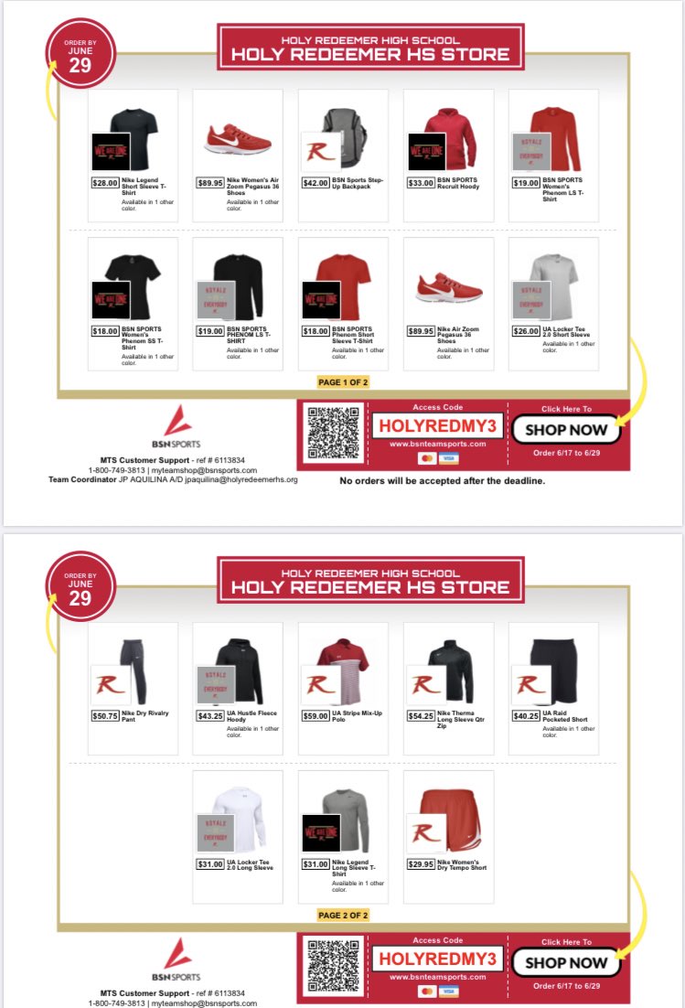 HOLY REDEEMER ROYALS tweet media