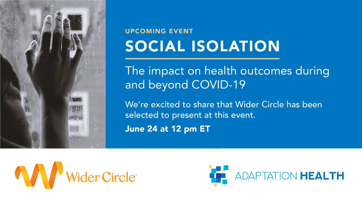WiderCircle (@ourwidercircle) on Twitter photo One June 24, <a href="/OurWiderCircle/">WiderCircle</a> will present their community care program model at the #MedicaidInnovationDemoDay that addresses the impact of #COVID19 on vulnerable populations. Learn more: widercircle.com/blog/wider-cir… <a href="/AH_Innovation/">Adaptation Health</a> One June 24, <a href="/OurWiderCircle/">WiderCircle</a> will present their community care program model at the #MedicaidInnovationDemoDay that addresses the impact of #COVID19 on vulnerable populations. Learn more: widercircle.com/blog/wider-cir… <a href="/AH_Innovation/">Adaptation Health</a>