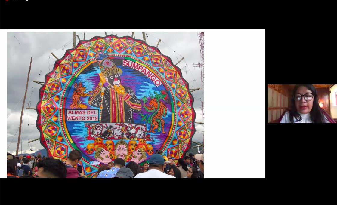 PDC_conference's tweet image. @GladysTzul keynote speech just ended. We have learnt about communal production of kites in the Guatemalan town of Sumpango, and the related issues of indigenous struggles, communal resistance and flourishing. Thank you, Gladys, for this beautiful gift to #PDC2020 ☀️