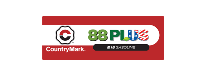 CountryMark is proud to announce the addition of Unleaded 88, an 88 octane and E-15 gasoline, to our product lineup as CountryMark 88 PLUS gasoline.

Read more about this TOP TIER certified gasoline: bit.ly/2Y7hjo2