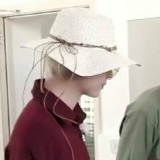 when yoongi gave taehyung his hat and his 'i love malta' shirt before he had to leave 
