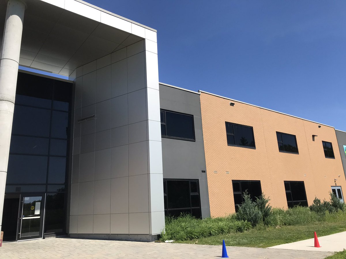 We are here, ready for parents to come for their appointments to pick up student belongings.