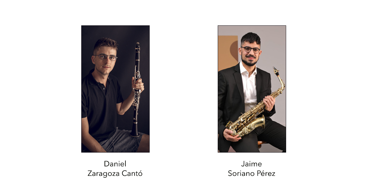 Felicitem Hildana (piano), Àngela (clarinet), Miguel (percussió), Gemma (piano) i Laura (clarinet) per acabar els estudis professionals al conservatori José Pérez Barceló a Benidorm. I Daniel i Jaume pels estudis superiors de pedagogia del clarinet a Catalunya i saxòfon a Aragó