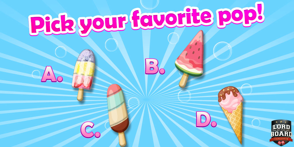 Lordoftheboard3's tweet photo. 🍍Hey guys!🍉
What's your 🔝FAVORITE 🍦Ice cream🍦?!
💬Comment & take a TREAT🥨from us🥨 https://t.co/t3JvqxKssm
#BestBackgammon🎲 #win #boardgames #backgammon #game #freecoins #bonus #play #LordoftheBoard #boardwithoutborders #pop #icecream #dice #summerdice #pickyourfav https://t.co/8VTtmTiyqV