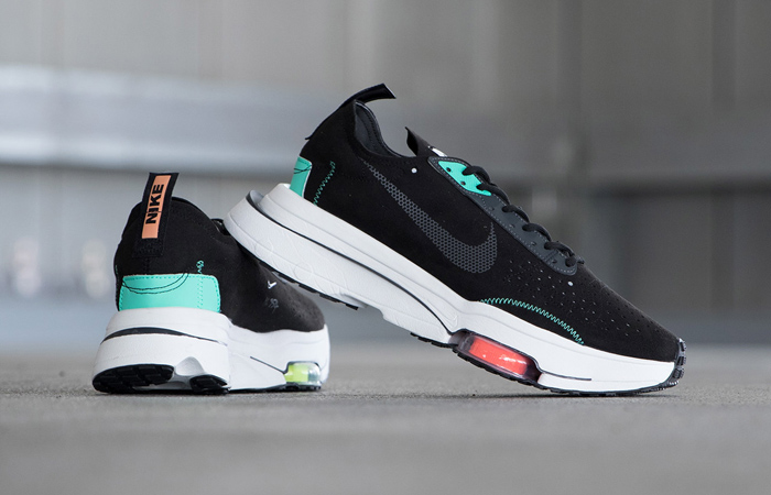 nike black menta air zoom