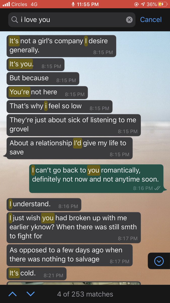 (6) When I broke up with him, he tried to guilt trip me into getting back together with him by saying he got admitted to the hospital for a “broken heart”. I refused. He then sold explicit content of me (child porn) on Tumblr for his own profits. When I confronted him, he tried