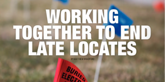 DigAuthority's tweet photo. Working Together To End Late Locates. Thank you for the great article written by Matthew Bradford on page 22 of the 
#H2OSWCA magazine @oswca1971 #Digsafe
 
https://t.co/8H27TuwRYw https://t.co/MklBWQ0LPl