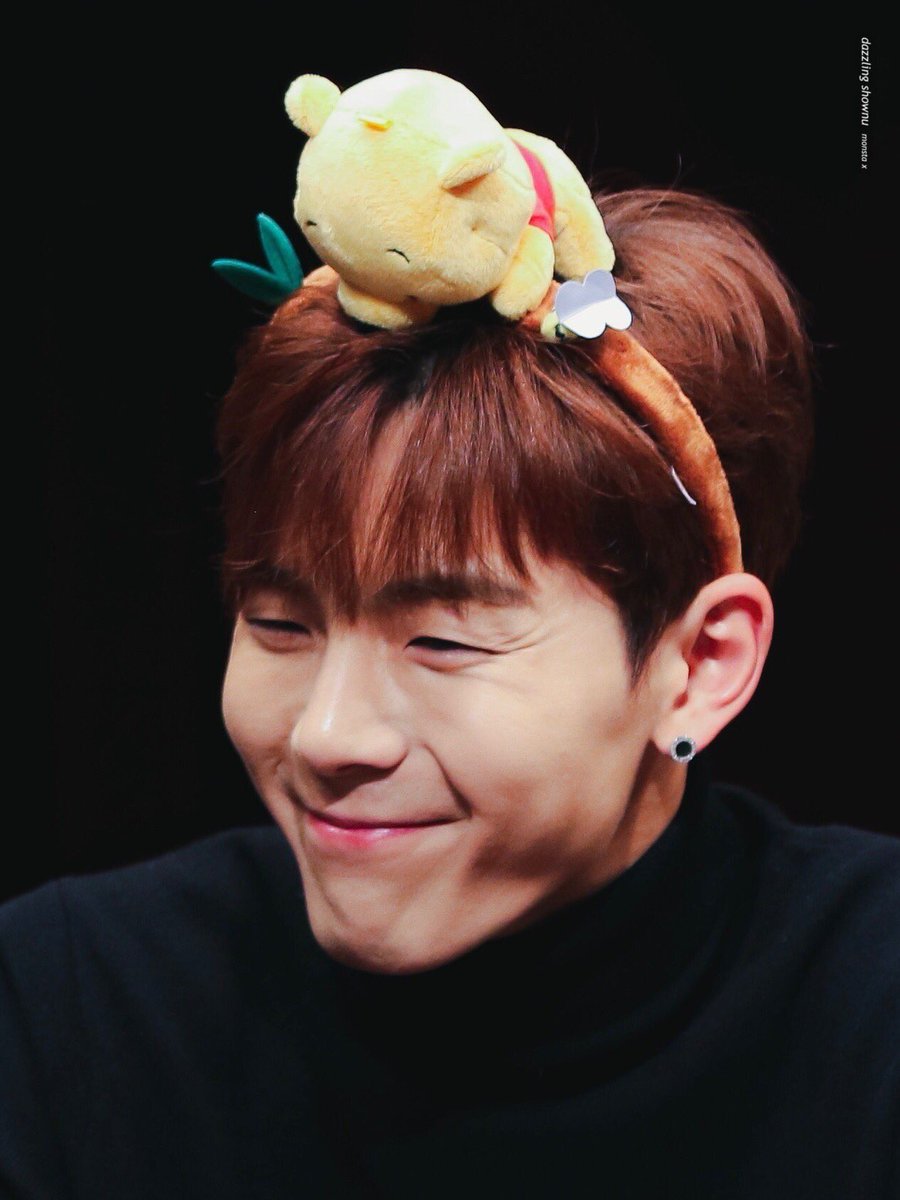 his eyes crinkle when he smiles, he got this crow laugh we rarely hear but man it's beautiful, he's a beautiful person inside and out, thinks about others first before him, his members cant say something bad about him because there isnt, hes quiet but he's also cheeky sometimes,