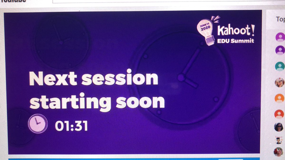 #KahootEDUSummit so excited to  learn how Kahoot is making learning AWESOME for B2S