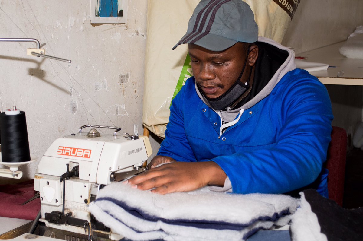 One of our more iconic patterns and our makers hard at work.
Lets get everyone masked up so we can all beat this virus until the vaccine is on the market!