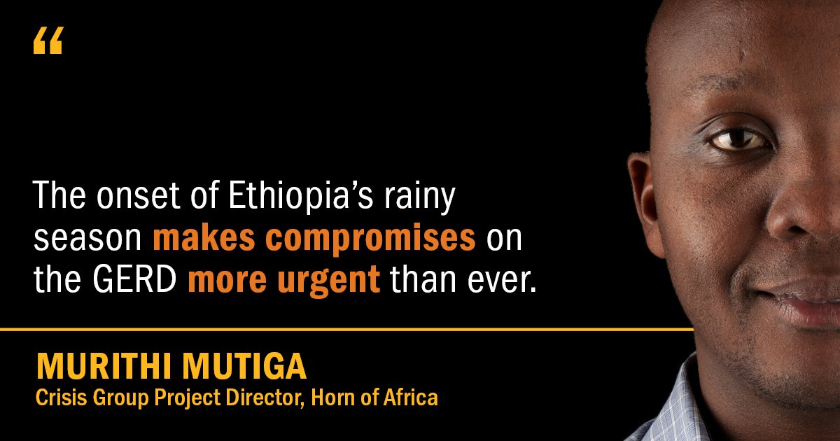 6/ The filling of the dam is imminent.All parties will need to adopt more conciliatory positions if this critical phase of negotiations is to succeed.