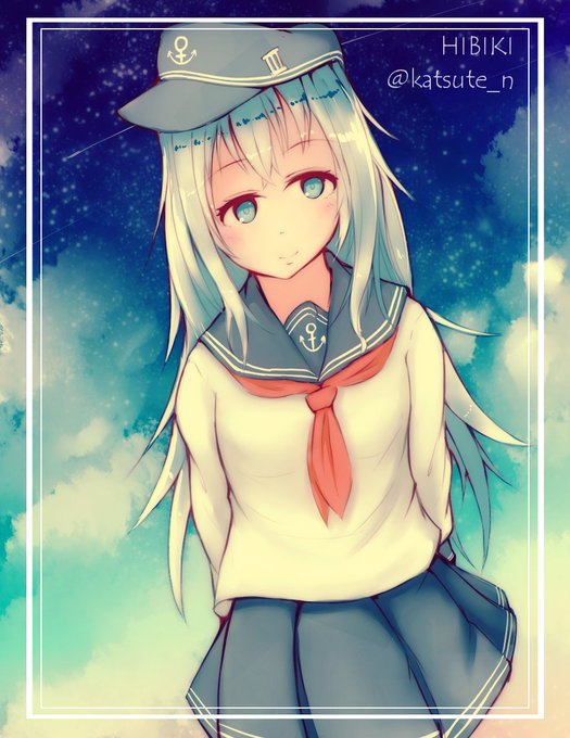 響ちゃんの進水日 随分と遅れてしまったけどお祝い絵 