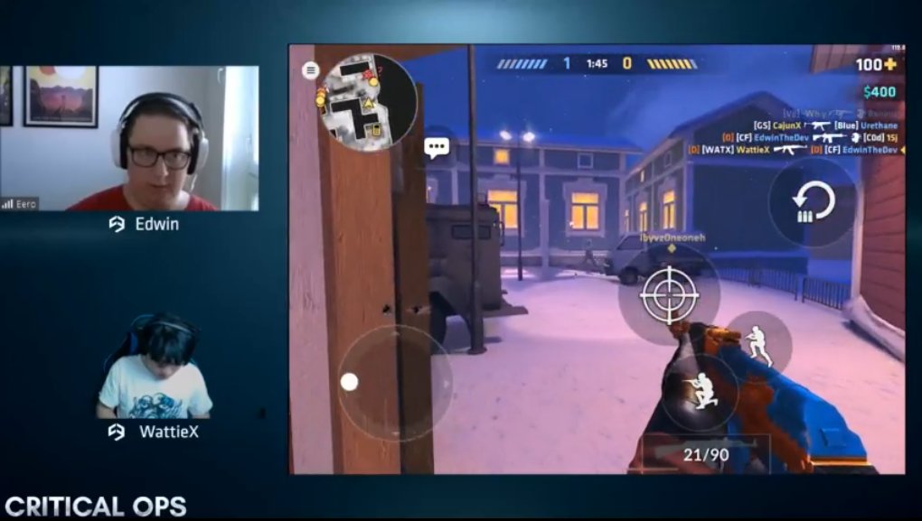 CriticalOpsInf0's tweet photo. ⚠️En el stream de hoy, @wattiewattie enseño algunas nuevas skins en el directo comunitario de @CriticalOpsGame, que bonitas son!!!
#CopsInfo https://t.co/KnYAlGzVNT