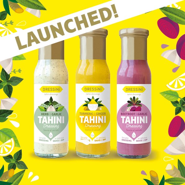 Our very own <a href="/dressini4life/">dressini</a> tahini dressings have launched in the UK! Check out dressini4.life for more info!
