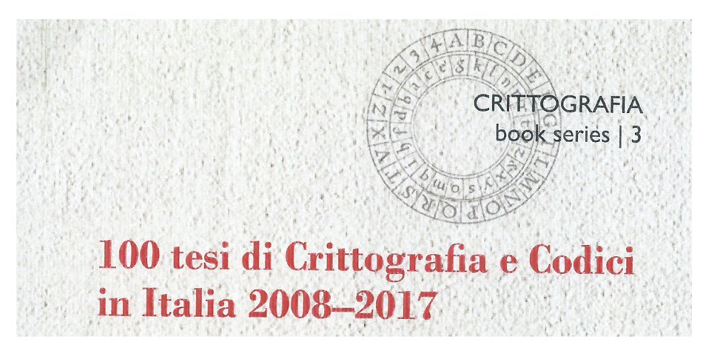 GruppoYoda's tweet image. #Athilab di nuovo a fianco del “#DeComponendisCifris” per il libro “100 tesi di Crittografia e Codici in Italia 2008 – 2017” #Crittografia #Codice #Italia #GruppoYoda gruppoyoda.com/news/42-athila…
