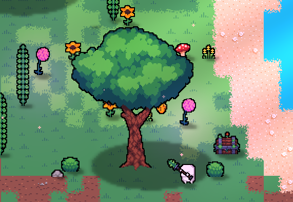 thegamedevgod's tweet photo. Random in-game screenshots, I really love how "World of Explorers" is turning out, all procedurally generated all pretty and all gamemaker studio 2 :D
#gamedev #indiedev #GameMakerStudio2 https://t.co/LMSs2Wv27A