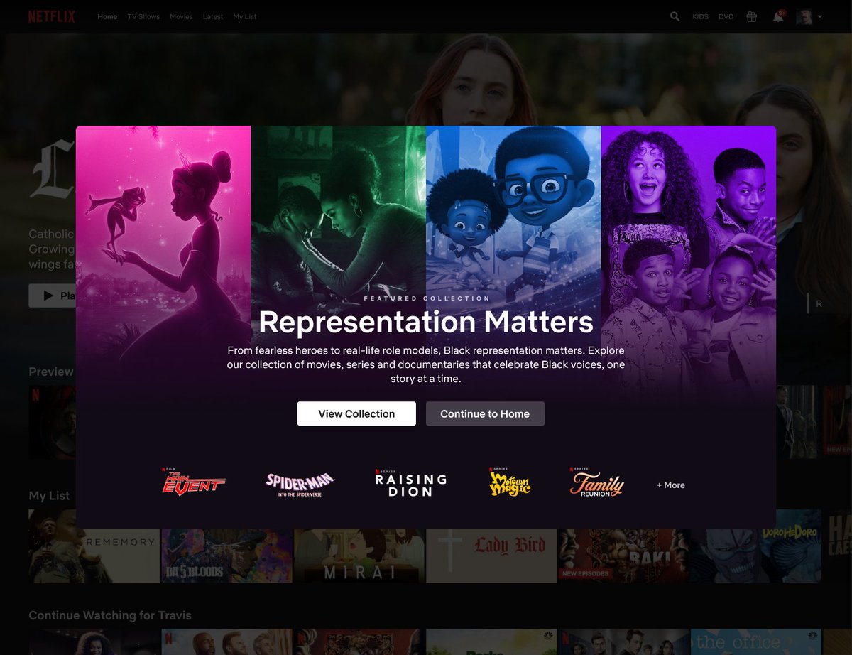 Representation matters at every age. Go to netflix.com/representation… to find our collection of movies and TV shows that celebrate Black voices and characters, one story at a time.