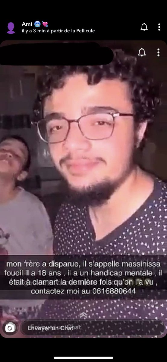 AlyssonClm's tweet photo. Salam aleykoum , Massinissa Foudil 18 ans habite à Clamart 92140 a disparu hier soir vers les coups de 20h. Il a un retard mental qui ne ce voi pas physiquement. Aidez nous à le retrouver bientôt 48h sans nouvelles. Il et vêtu d’un jogging teeshirt noir, grand de taille et timide https://t.co/niAb12krhs