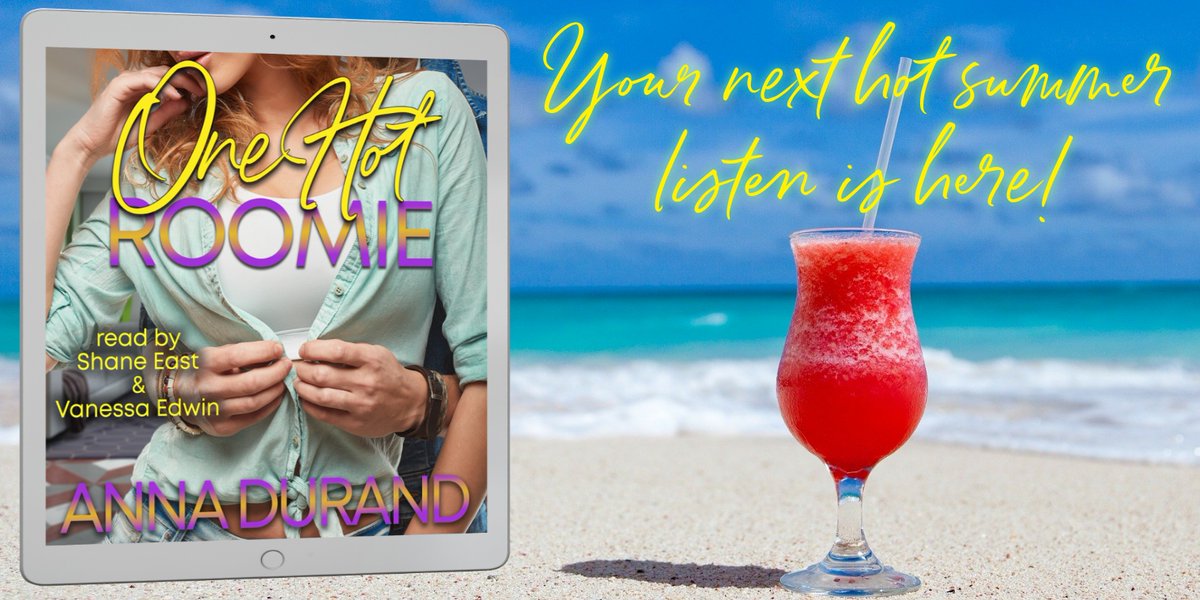 Your next hot summer listen is here! Not quite on Audible yet, but you can grab ONE HOT ROOMIE on many other retailers. Let @ShaneEastReads & @VanessaEVoice take you away on a sexy, hilarious romp! books2read.com/one-hot-roomie #audiobooks #romanticcomedy #HotBrits #ContemporaryRomance
