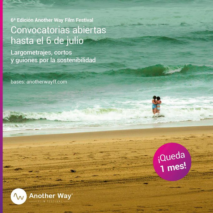 signusecovalor (@signusecovalor) on Twitter photo 🎬 ¿Tienes un cortometraje que aborde un cambio dentro la sociedad? ♻ ¿Que hable de un futuro más sostenible? Entonces nuestra convocatoria de #RuedaPorElCambio <a href="/AnotherWayFF/">Another Way Film Festival</a> es para ti
📌 Inscripción abierta hasta el 06 de julio. Más info en ow.ly/r8B450A8SoE 🎬 ¿Tienes un cortometraje que aborde un cambio dentro la sociedad? ♻ ¿Que hable de un futuro más sostenible? Entonces nuestra convocatoria de #RuedaPorElCambio <a href="/AnotherWayFF/">Another Way Film Festival</a> es para ti
📌 Inscripción abierta hasta el 06 de julio. Más info en ow.ly/r8B450A8SoE