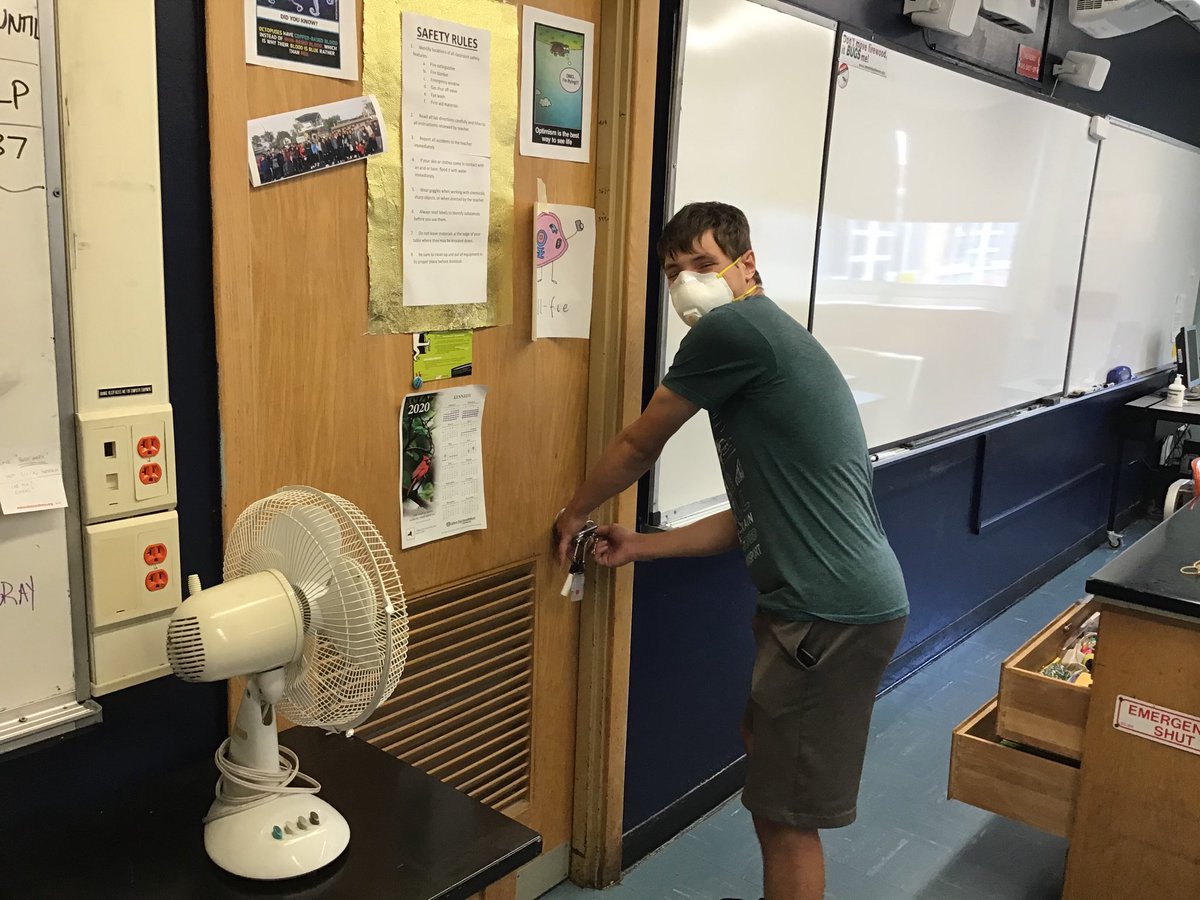 Congrats Michael! Best wishes and glad you got to lock the door one last time!! #mineolaproud