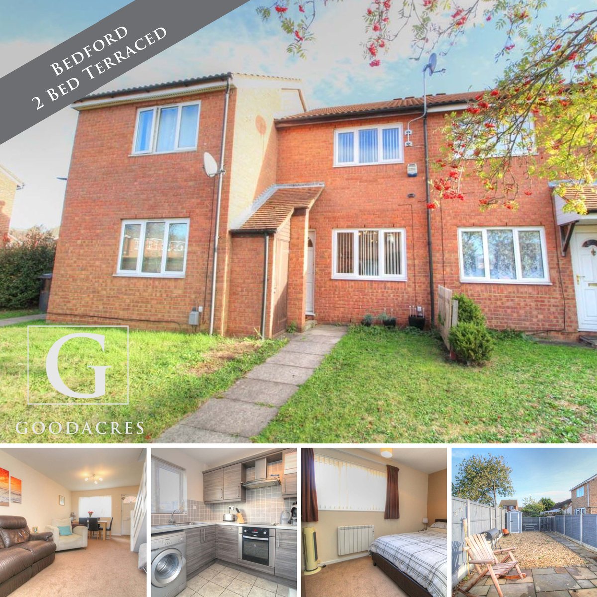 Superb 2 bedroom terraced #property located within a short journey of the A421, A1 and A6. 2 double bedrooms plus a newly re-fitted bathroom suite. 
Offers Over £200,000 ow.ly/VVuB50A9WAr