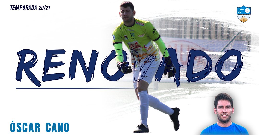 ⭕ RENOVACIÓN | Óscar seguirá defendiendo nuestra portería una temporada más, la 2020/2021.

¡Hay guardameta para rato! 🤜🏻⚽

#VamosLoja
