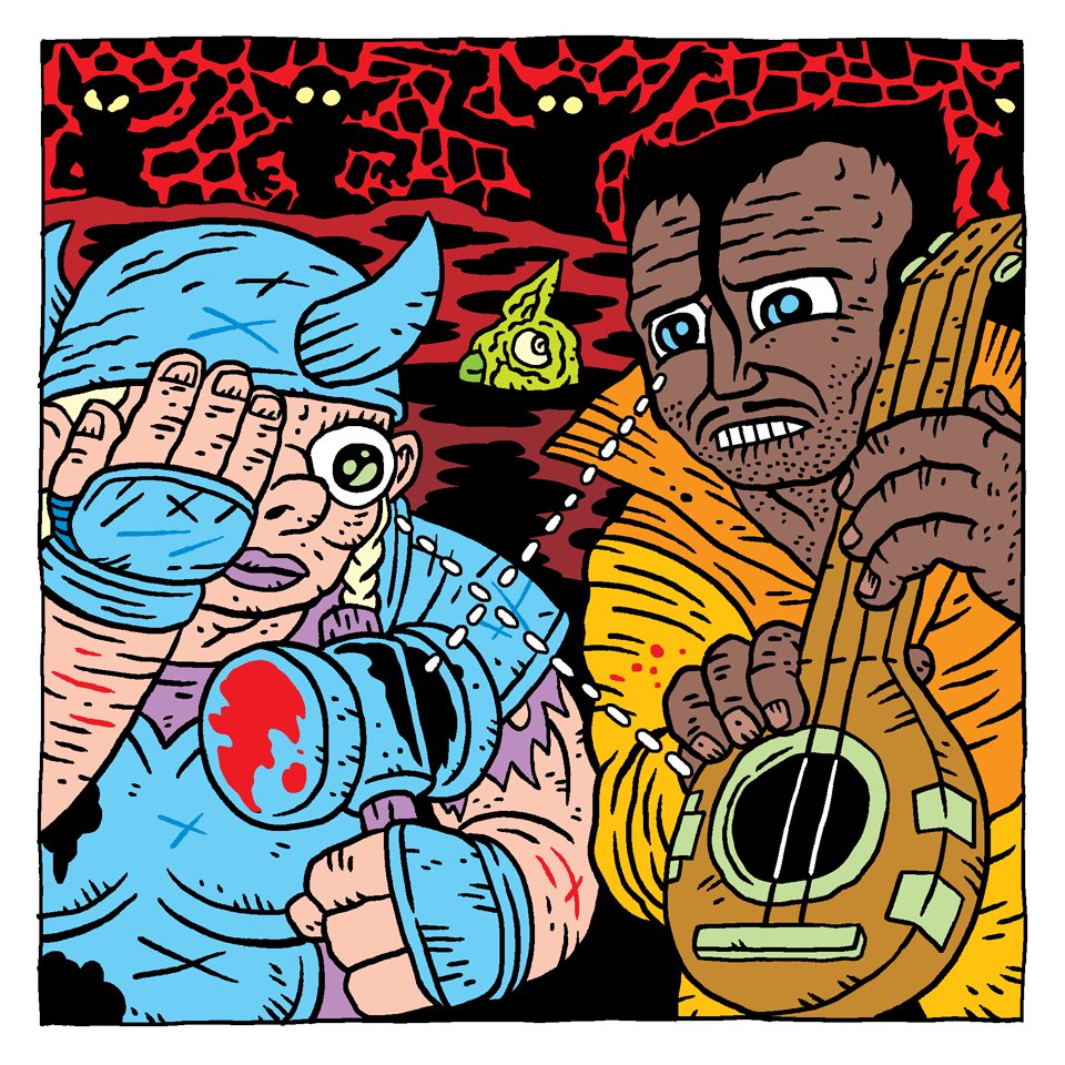 PlayFantasyX2's tweet image. Dungeoning #Comics 1-5. Weapon Envy.

Collection at: godungeoning.com/the-comic #rpg #gamedev #androidgames