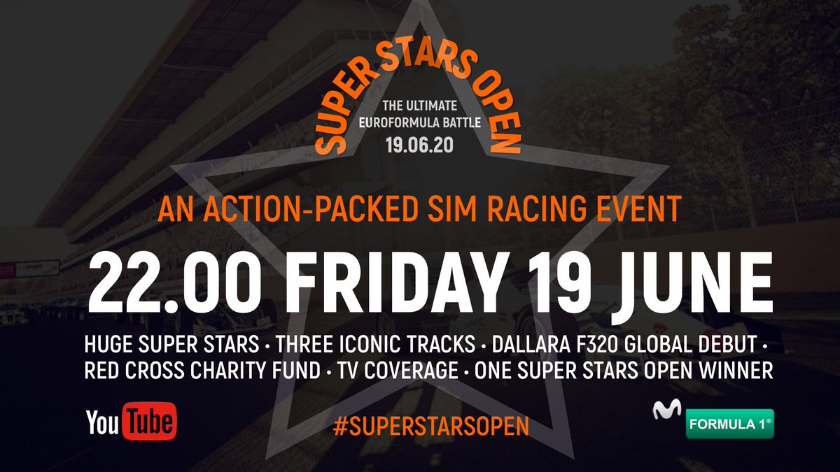 🏎 Don’t miss this! 

The <a href="/EF_Open/">Euroformula Open</a> has seen huge names pass through its paddock and now Super Stars Open will find out who is the greatest graduate of all time. #SuperStarsOpen