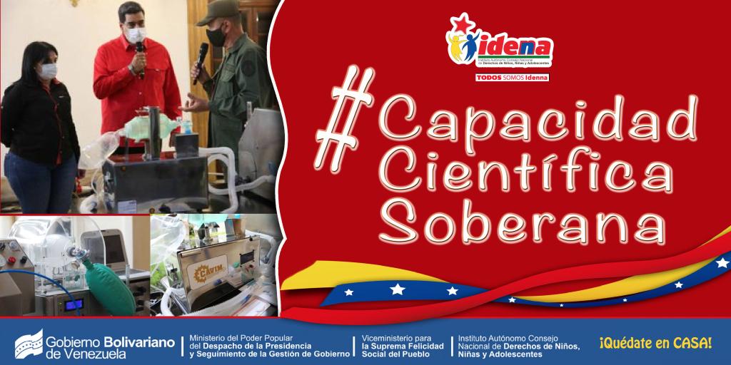 Estos 4 prototipos de respiradores artificiales fabricados por CAVIM y el IVIC, son una muestra del compromiso de garantizar la salud a  las familias venezolana de nuestros científicos ¡Nada nos detiene! #CapacidadCientíficaSoberana #TodosSomosIdenna
@GobJustoNoguera
@ravicinilua