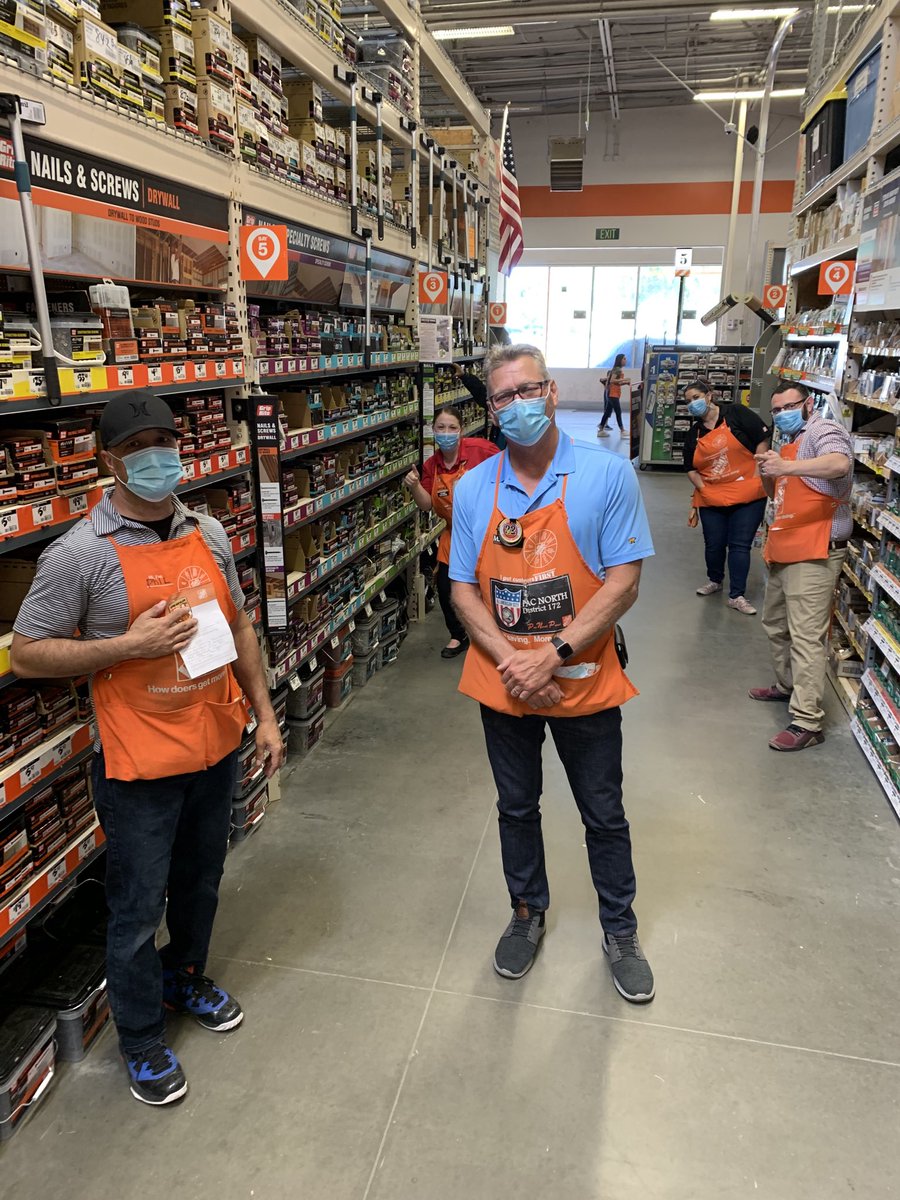Awesome job to new DS Phil at our Red Bluff store driving exceptional standards and overhead organization