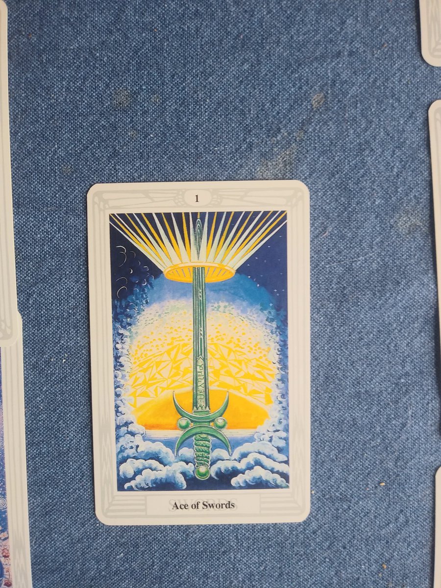the right, the future -- what is likely to occur. Ace of Swords