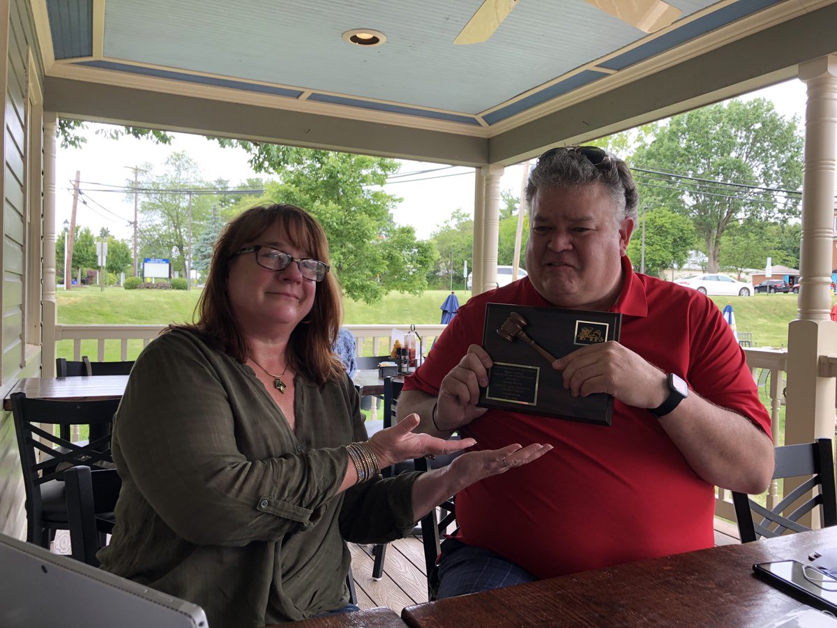 LancerLeader's tweet image. Congratulations Jeremy for receiving the high honor of the MASC Karen Crawford Regional Advisor Award!