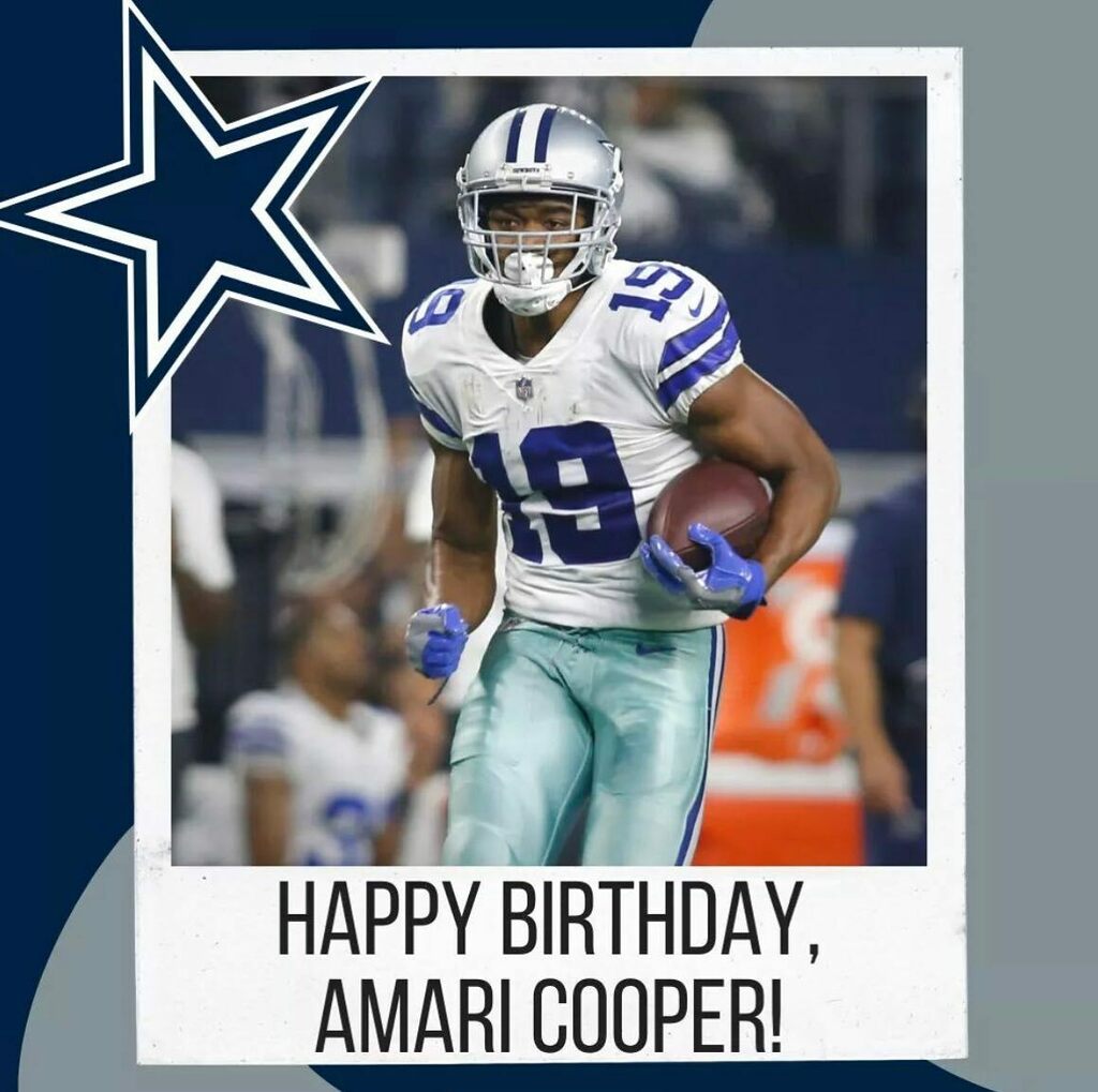 Happy Birthday Amari Cooper!!!!  