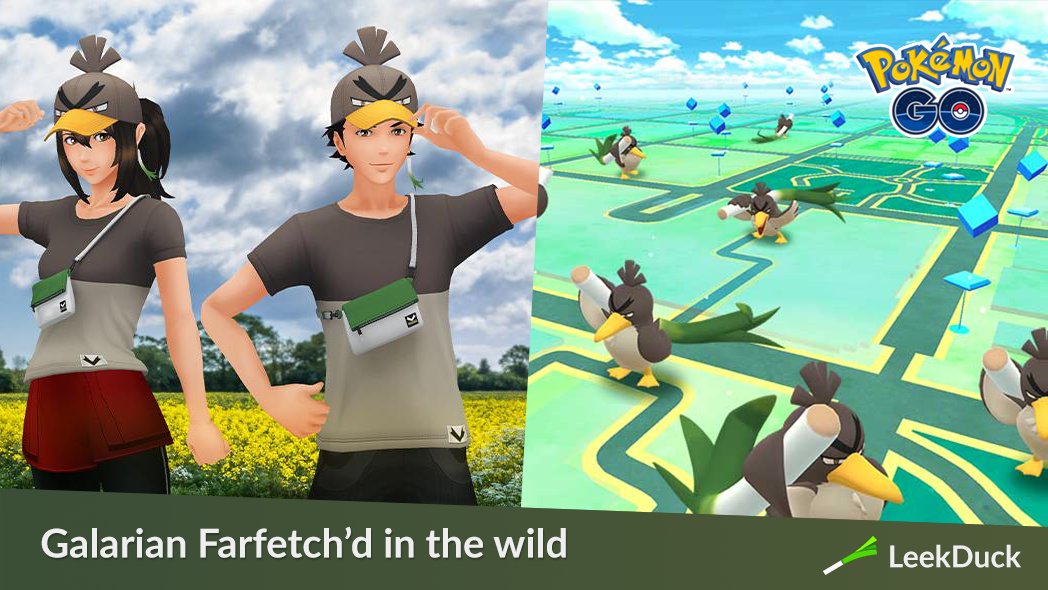 NEW GALARIAN FARFETCH'D RELEASED IN POKEMON GO! HOW TO GET