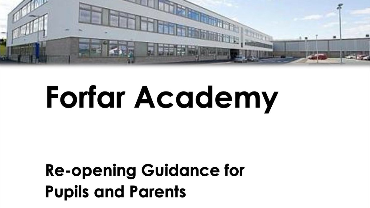ForAcad's tweet image. Re-opening Guidance for Pupils, Parents &amp;amp; Carers.  This booklet has been posted on our website and can be viewed here: bit.ly/3fxgDyb