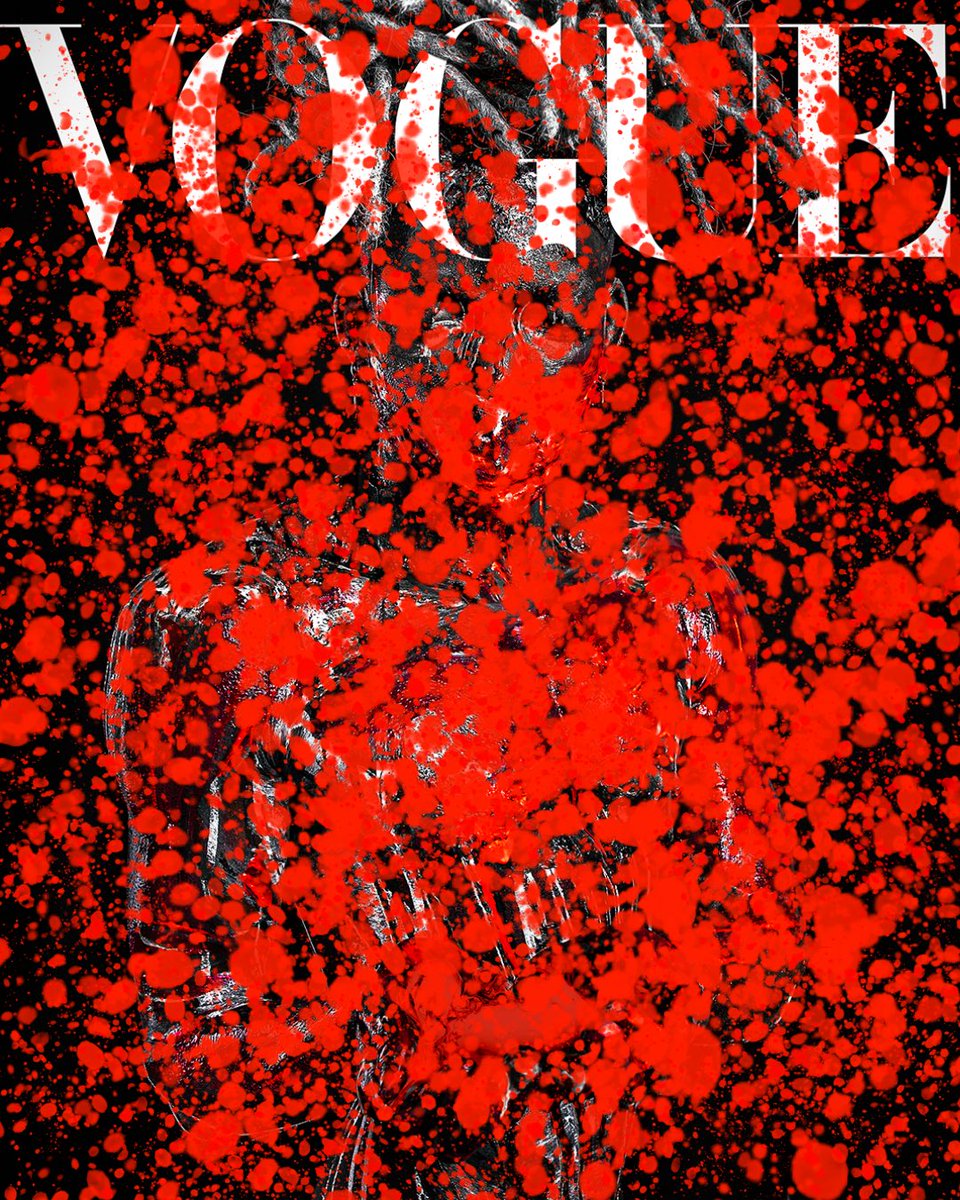 caiorazz's tweet photo. How much blood needs to be spilled? #VogueChallenge https://t.co/cykzckHvTY
