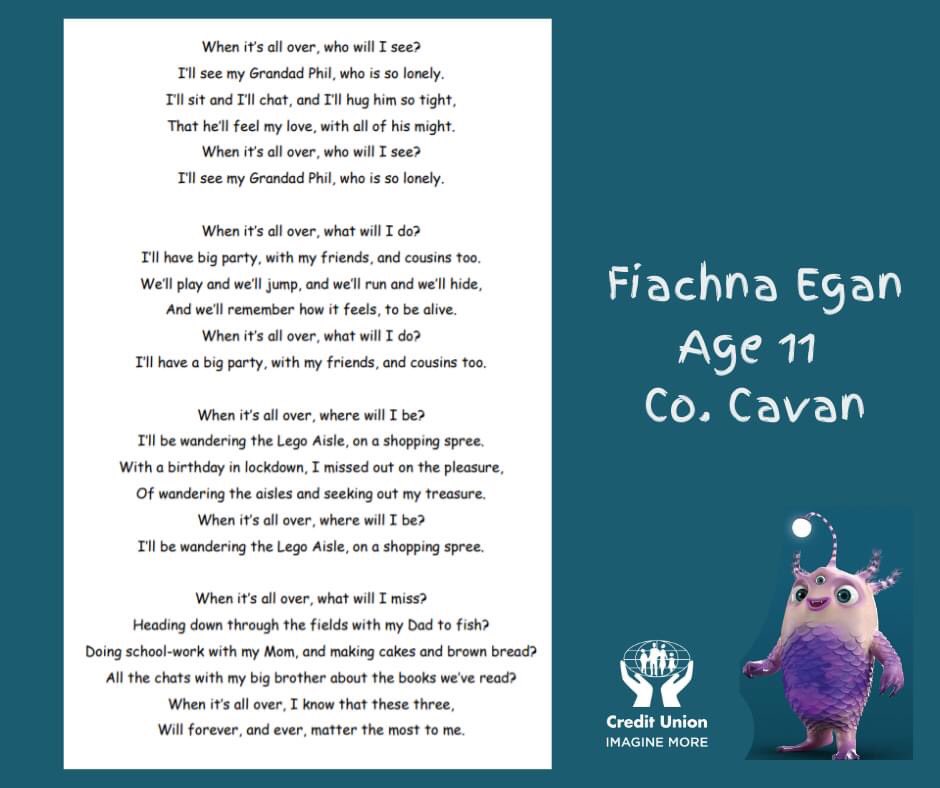 creditunionie's tweet photo. And the winners are.....

Thank you to everyone who entered our Story Competition ☁️🌈 With so many entries, it was a very tough task picking only three winners! 

Congratulations Fiachna, Aine &amp; Saoirse, whos' dreams will come true with the credit union 😊

#ImagineMore https://t.co/xXaOsKwFB4