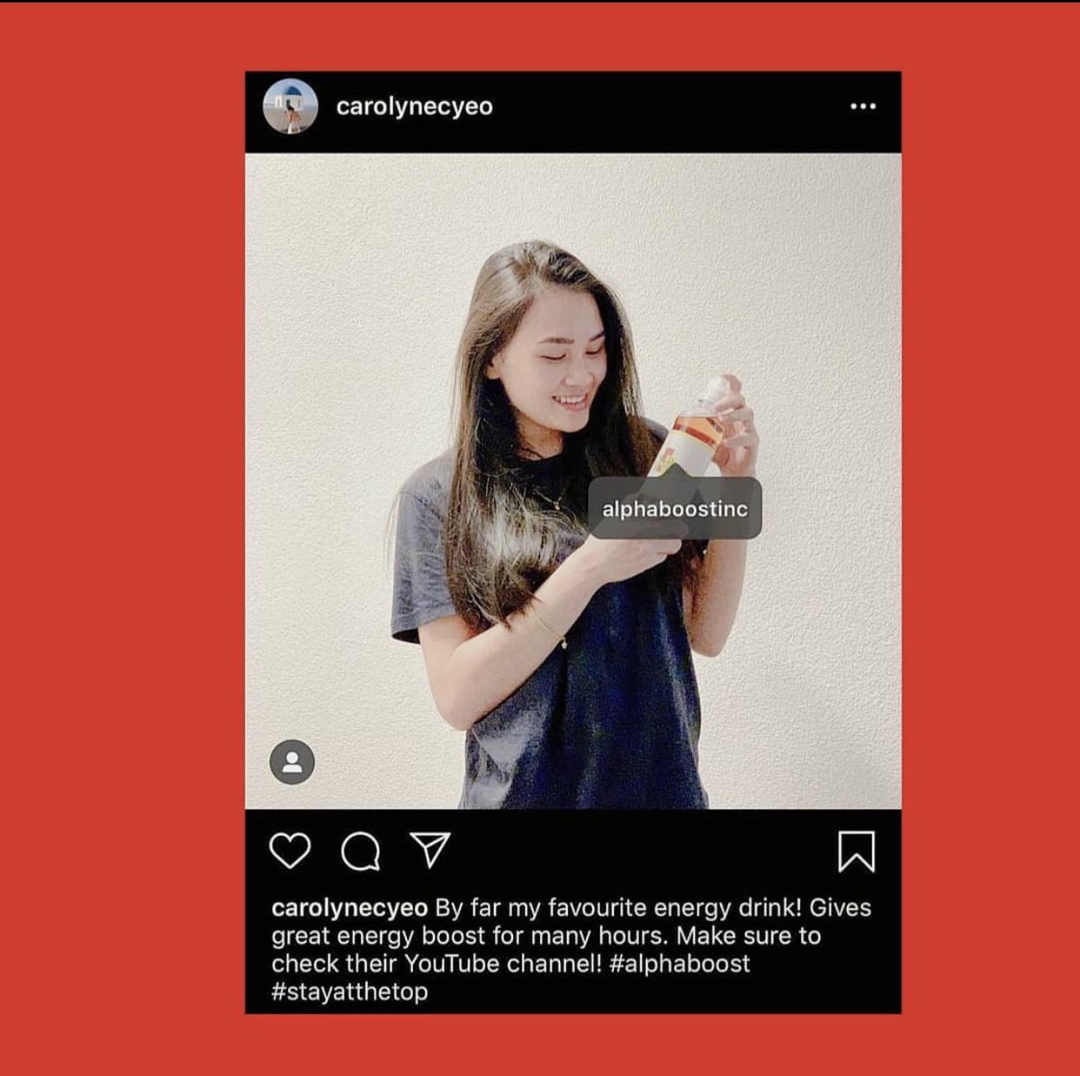 AlphaBoostInc's tweet image. Thank you @carolynecyeo! Stay tuned for  our video on YouTube Channel. Link in bio. #alphaboost