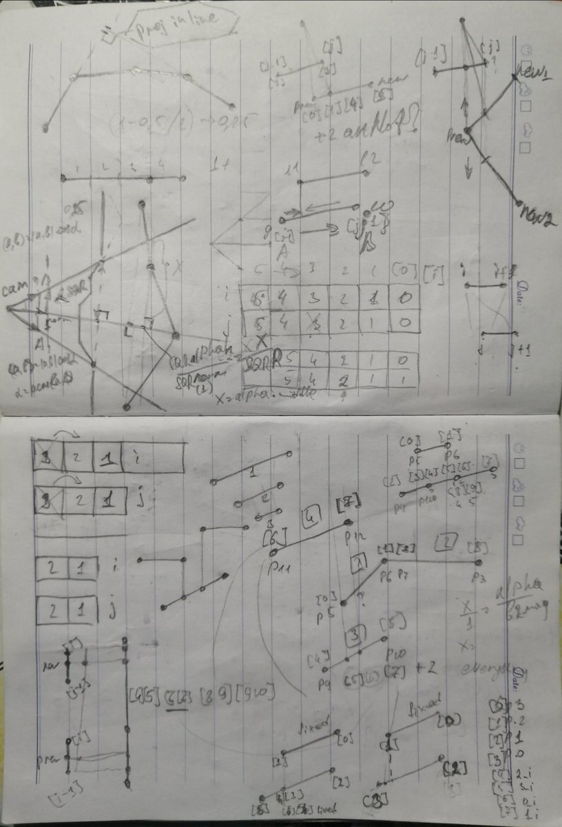 CGAleksey's tweet photo. A bit more #LevelDesign #sketches.
It's quite hard to make the level which fixing itself during the game process
#Procedural #level #generation.

#GameDoc, #GameDev, #IndieDev, #Indie, #VideoGame, #PuzzleGame, #Puzzle, #GameMath, #MathArt, #MathDesign, #CodeArt, #Programming https://t.co/Nppc9x5C5B
