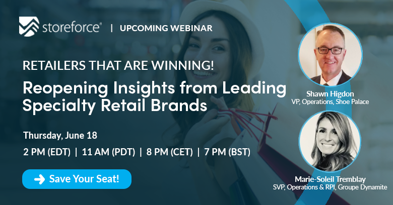 storeforce's tweet photo. It's the final countdown! Hear from your retail colleagues on how they are winning and finding new opportunities in the 'new normal'.
Register here: https://t.co/hsFMhLBQVD
#StoreForce #SpecialtyRetail #StoreReopenings https://t.co/2NQuI2wTvz