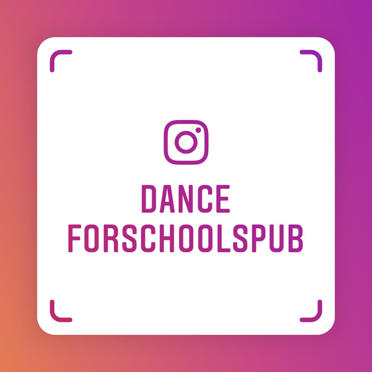danceschoolspub's tweet photo. Follow us on Instagram! Our handle is @danceforschoolspub https://t.co/URwJXQaiXZ