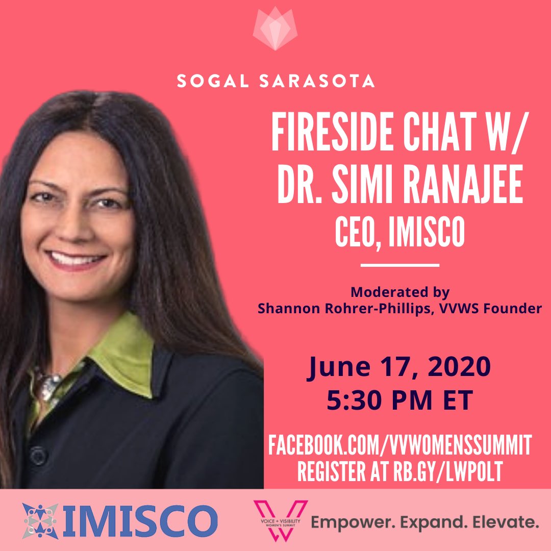 shannonrohrer5's tweet photo. Join us tonight for this special @IamSoGal Fireside Chat &amp; Diversity &amp; Inclusion Presentation featuring @simiranajee! #HealthEquity #PublicHealth #Race #Disparities #Solitions #innovation #HealthTech #SogalSarasota #Florida #Entrepreneurship #Impactinvesting https://t.co/t7XcFNlGS4