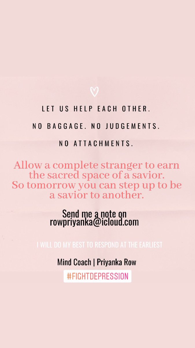 rowpriyanka's tweet photo. #𝘋𝘦𝘱𝘳𝘦𝘴𝘴𝘪𝘰𝘯 𝘪𝘴 𝘦𝘯𝘦𝘳𝘨𝘺. 𝐈𝐭 can’t 𝐛𝐞 𝐝𝐞𝐬𝐭𝐫𝐨𝐲𝐞𝐝. 𝐈𝐭 𝐜𝐚𝐧 𝐛𝐞 𝐫𝐞𝐥𝐞𝐚𝐬𝐞𝐝. It’s an acquired energy. Not an inbuilt DNA.
𝘠𝘰𝘶 𝘸𝘦𝘳𝘦 𝘯𝘦𝘷𝘦𝘳 𝘣𝘰𝘳𝘯 𝘸𝘪𝘵𝘩 𝘪𝘵. 𝐘𝐨𝐮 𝐝𝐞𝐟𝐢𝐧𝐢𝐭𝐞𝐥𝐲 𝐝𝐨𝐧’𝐭 𝐧𝐞𝐞𝐝 𝐭𝐨 𝐝𝐢𝐞 𝐰𝐢𝐭𝐡 𝐢𝐭 https://t.co/f3rXtjMDzN