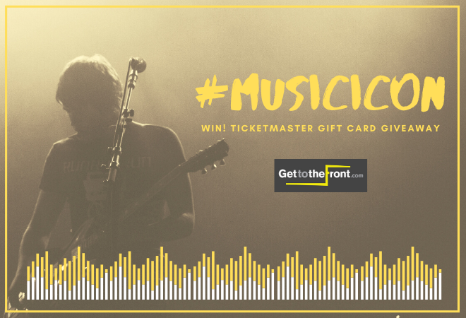 gettothefront's tweet photo. #RT &amp; Tell us who your #MUSICICON is and why to #WIN a £30 Ticketmaster Gift Card to spend on a gig of your choice! Winner announced on 22 June. Ts&amp;Cs: https://t.co/fFBBDPlGQm https://t.co/ztFmC1Cbis