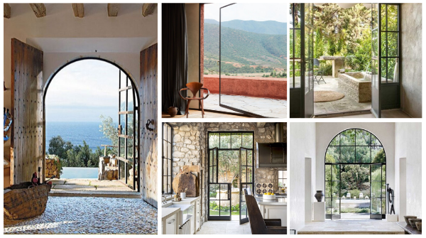 decohunting's tweet photo. Puertas que nos han dejado sin habla. ¡No solo por el diseño, sino también por las vistas! #puertas #decohunting #decoracion #diseño #eco #naturaleza #inspiracion #verano2020 #adondevamos https://t.co/GMOJVN63AP