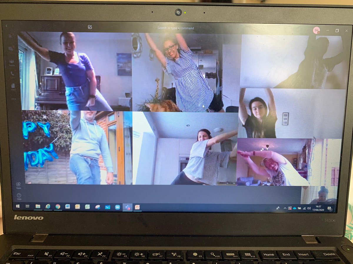 It’s all a balancing act... the QA team having their weekly ‘Wellbeing Wednesday’ fun by ending the day with a balancing class hosted by Selina. @SarahStillers took the trophy with a 5mins 7 secs win #wellbeingwednesday