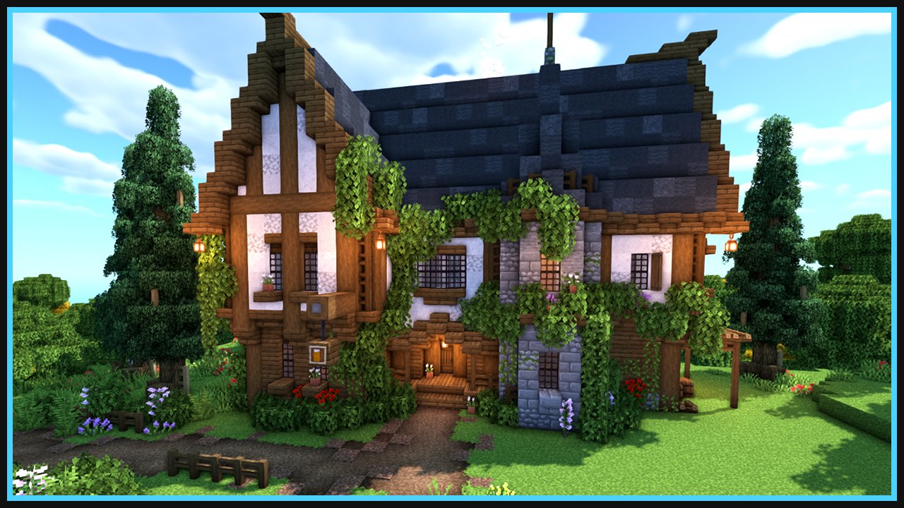 Big Medieval House para Minecraft