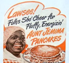 You might *know* it started as mammy branding, but like.. it was REALLY some mammy branding. This is from the very first one in 1890. The ads are from the ‘30s and ‘40s. And there was always an actual BW playing her for fairs, trade shows and TV spots...Happyfyin’?!